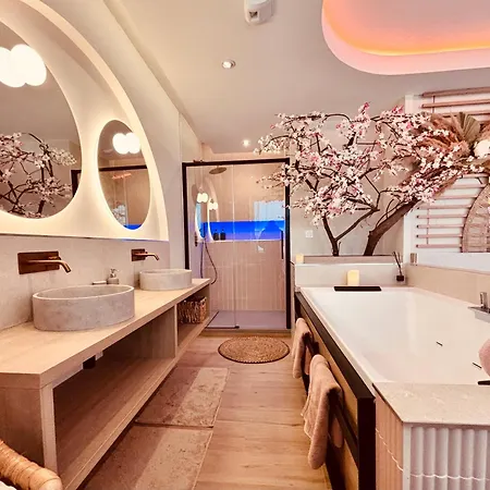 Blossom Suite-hyper Centre Jacuzzi Balcon Clim Daire Lyon