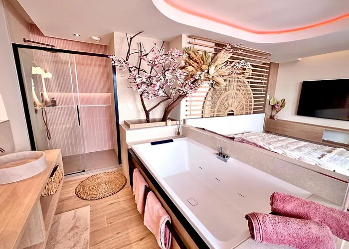 Apartment Blossom Suite-hyper Centre Jacuzzi Balcon Clim Lyon